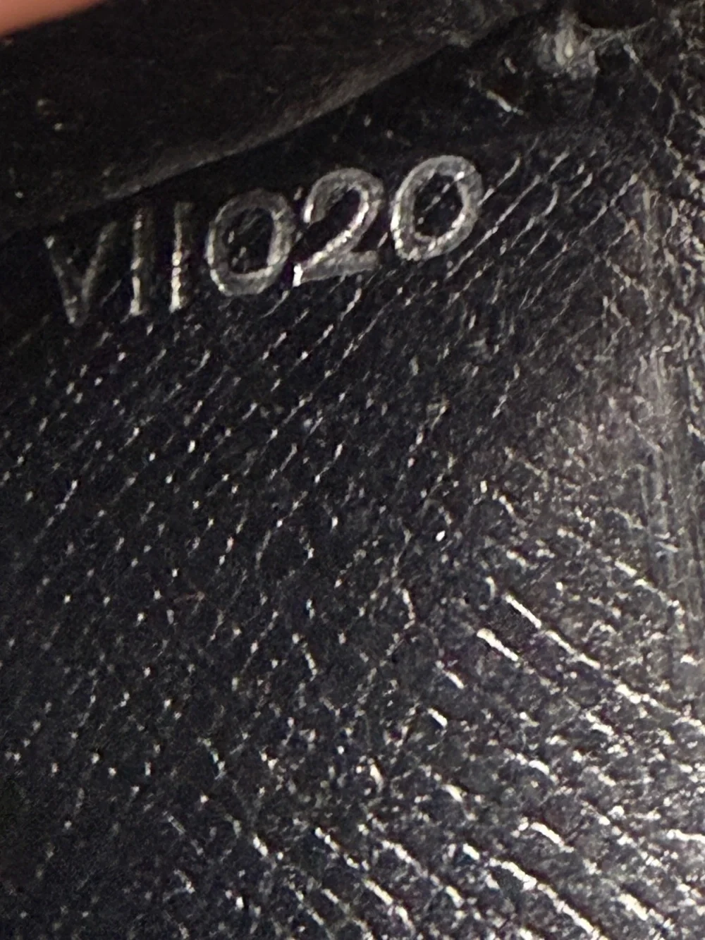 AUTHENTIC Louis Vuitton Marco Wallet. Black.